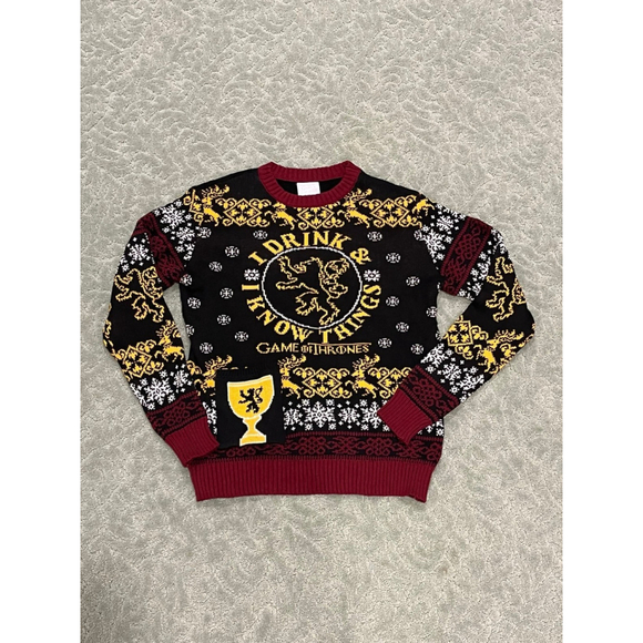 game of thrones Other - Game of Thrones NWT the Iron Anniversary Crewneck Sweater - Small